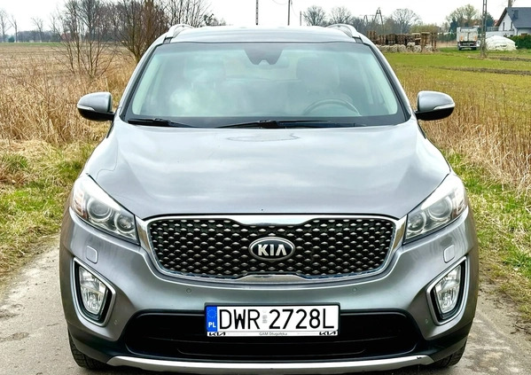 Kia Sorento cena 83900 przebieg: 172000, rok produkcji 2016 z Wrocław małe 121